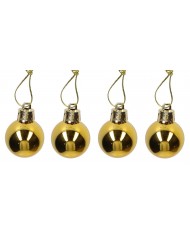 BOMBKI PLASTIKOWE NA CHOINKĘ STROIK 12SZT 3CM