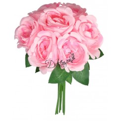 SZTUCZNE KWIATY JAK ŻYWE ROŚLINY RÓŻA RÓŻE BUKIET