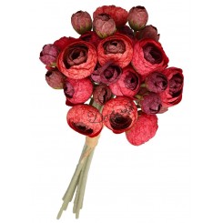 SZTUCZNE KWIATY PEŁNIK JASKRY PEONIA PIWONIA 36SZT