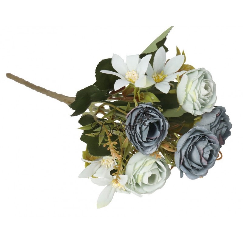 SZTUCZNE KWIATY JAK ŻYWE ROŚLINY RÓŻA RÓŻE BUKIET