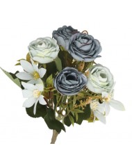 SZTUCZNE KWIATY JAK ŻYWE ROŚLINY RÓŻA RÓŻE BUKIET