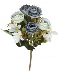 SZTUCZNE KWIATY JAK ŻYWE ROŚLINY RÓŻA RÓŻE BUKIET