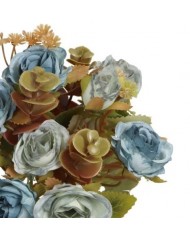 SZTUCZNE KWIATY JAK ŻYWE ROŚLINY RÓŻA RÓŻE BUKIET