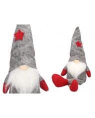 Skrzat Krasnal Świąteczny Duży Gnom Wysoki 36-44 cm XXL