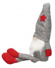 Skrzat Krasnal Świąteczny Duży Gnom Wysoki 36-44 cm XXL