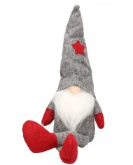Skrzat Krasnal Świąteczny Duży Gnom Wysoki 36-44 cm XXL