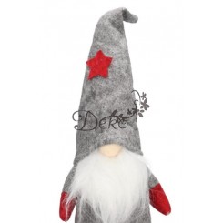 Skrzat Krasnal Świąteczny Duży Gnom Wysoki 36-44 cm XXL