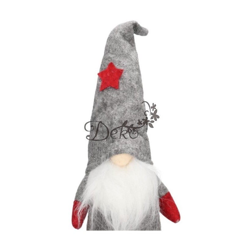 Skrzat Krasnal Świąteczny Duży Gnom Wysoki 36-44 cm XXL