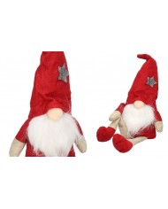 Skrzat Krasnal Świąteczny Duży Gnom Wysoki 36-44 cm XXL