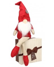 Skrzat Krasnal Świąteczny Duży Gnom Wysoki 36-44 cm XXL