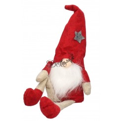 Skrzat Krasnal Świąteczny Duży Gnom Wysoki 36-44 cm XXL