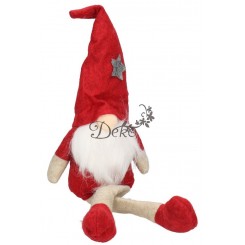 Skrzat Krasnal Świąteczny Duży Gnom Wysoki 36-44 cm XXL