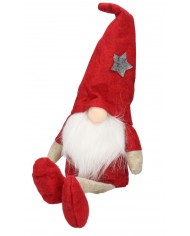 Skrzat Krasnal Świąteczny Duży Gnom Wysoki 36-44 cm XXL