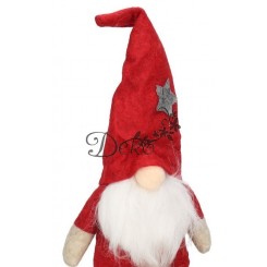Skrzat Krasnal Świąteczny Duży Gnom Wysoki 36-44 cm XXL
