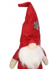 Skrzat Krasnal Świąteczny Duży Gnom Wysoki 36-44 cm XXL