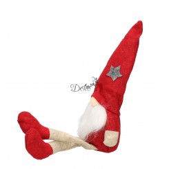 Skrzat Krasnal Świąteczny Duży Gnom Wysoki 36-44 cm XXL