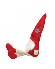 Skrzat Krasnal Świąteczny Duży Gnom Wysoki 36-44 cm XXL