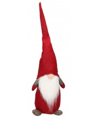 SKRZAT KRASNAL MIKOŁAJ GNOM ŚWIĄTECZNY DUŻY 45CM