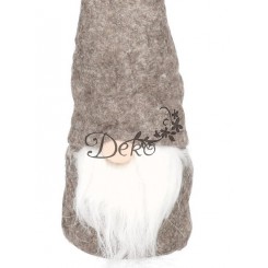 SKRZAT KRASNAL MIKOŁAJ GNOM ŚWIĄTECZNY DUŻY 30 CM