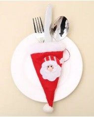 CZAPKA POKROWIEC NA SZTUĆCE OZDOBA STÓŁ ŚWIĘTA