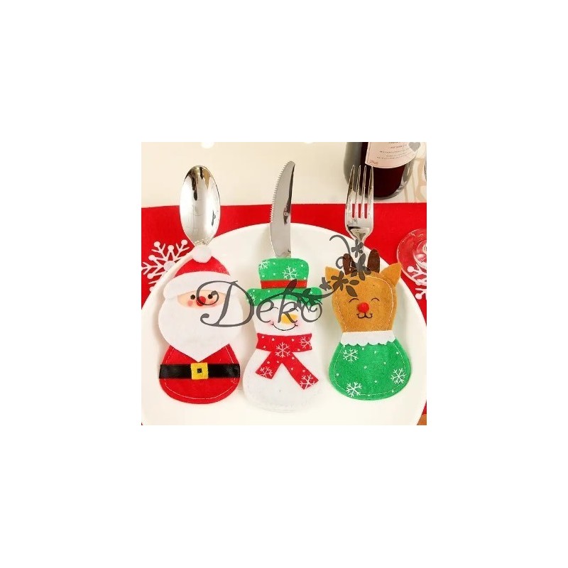 CZAPKA POKROWIEC NA SZTUĆCE OZDOBA STÓŁ ŚWIĘTA