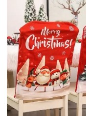 POKROWIEC NA KRZESŁO OZDOBA ŚWIĄTECZNA MIKOŁAJ