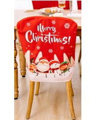 POKROWIEC NA KRZESŁO OZDOBA ŚWIĄTECZNA MIKOŁAJ