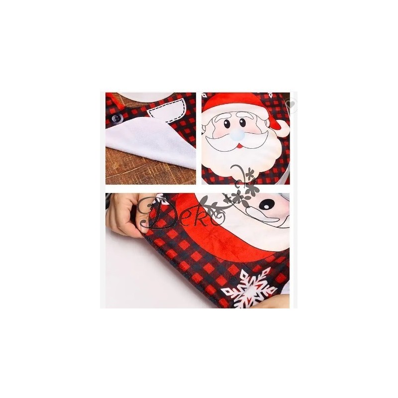 ZESTAW ŚWIĄTECZNY DO ŁAZIENKI POKROWIEC WC MIKOŁAJ