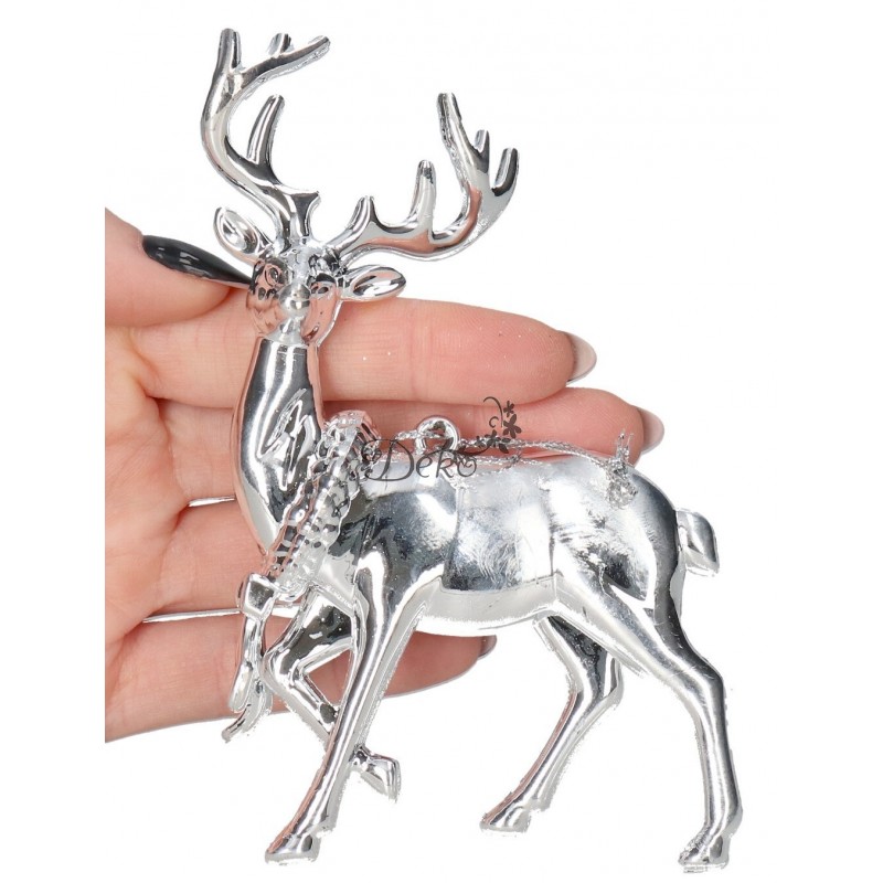 BOMBKI NA CHOINKĘ STROIK RENIFER ZAWIESZKA STROIK