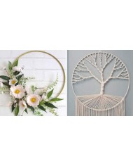 KOŁO DEKORACYJNE OBRĘCZ BAZA DO STROIKÓW 30CM