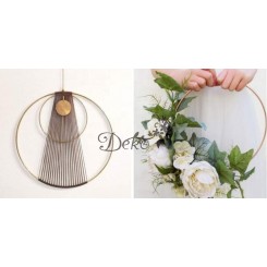 KOŁO DEKORACYJNE OBRĘCZ BAZA DO STROIKÓW 30CM