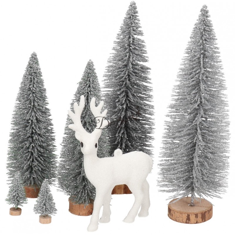 CHOINKA SZTUCZNA DRZEWKO ŚWIĄTECZNE OZDOBA 22,5 CM