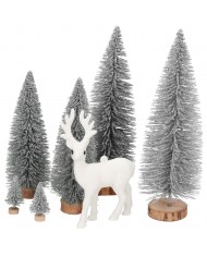 CHOINKA SZTUCZNA DRZEWKO ŚWIĄTECZNE OZDOBA 22,5 CM