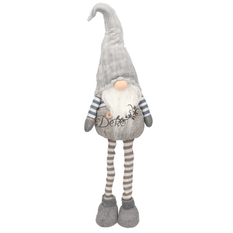 Skrzat Krasnal Świąteczny Teleskopowy Duży Gnom Wysoki 75 Regulowany XXL