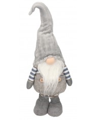 Skrzat Krasnal Świąteczny Teleskopowy Duży Gnom Wysoki 75 Regulowany XXL