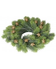 GWIAZDKI STYROPIANOWE Z BROKATEM 2,5CM ZŁOTE