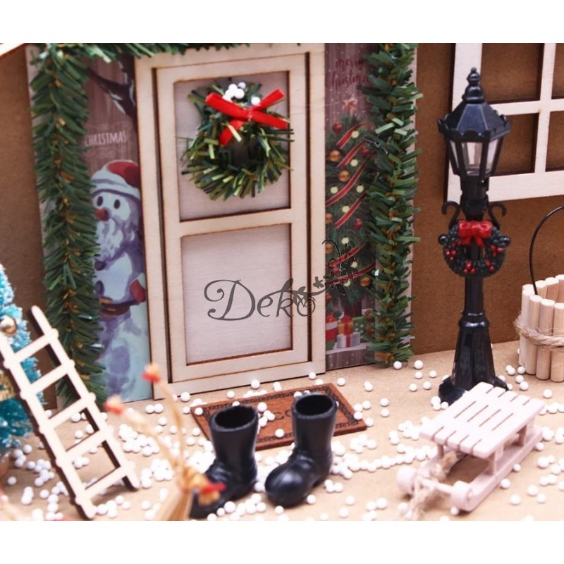 LATARNIA LATARENKA OZDOBA DO BOMBEK STROIKÓW 12CM