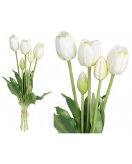 TULIPANY BUKIET TULIPANÓW GUMOWANE GUMOWE SILIKONOWE JAK ŻYWE