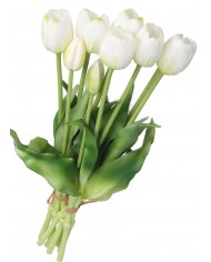 TULIPANY BUKIET TULIPANÓW GUMOWANE GUMOWE SILIKONOWE JAK ŻYWE