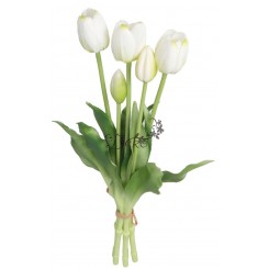 TULIPANY BUKIET TULIPANÓW GUMOWANE GUMOWE SILIKONOWE JAK ŻYWE