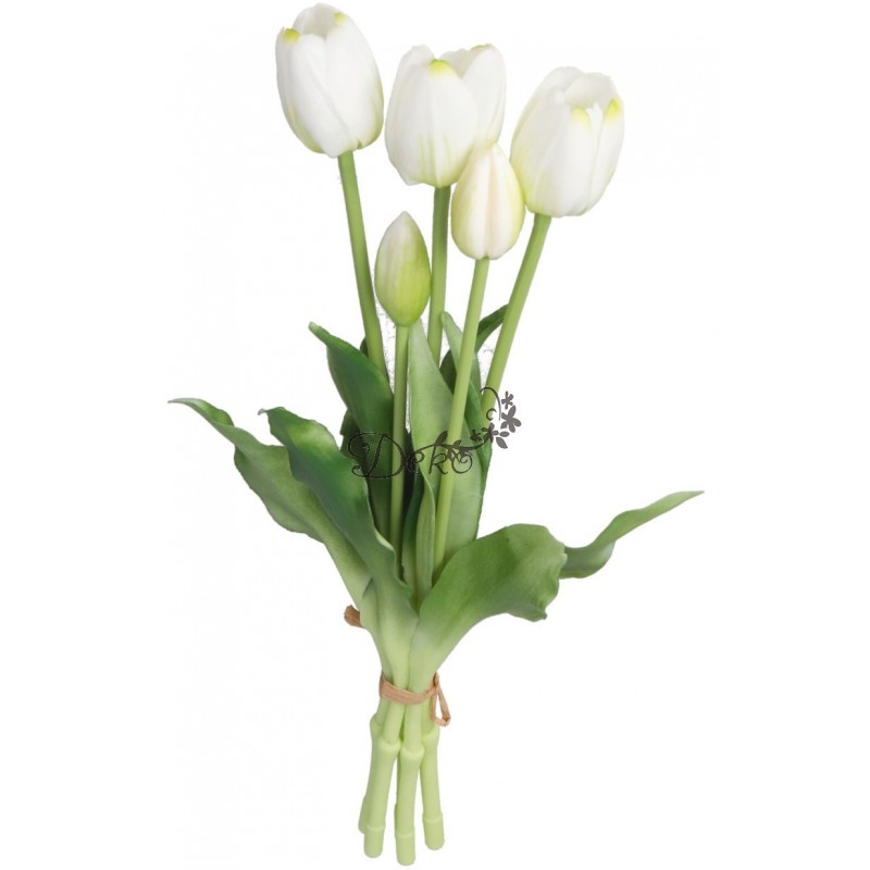 TULIPANY BUKIET TULIPANÓW GUMOWANE GUMOWE SILIKONOWE JAK ŻYWE