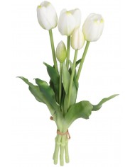 TULIPANY BUKIET TULIPANÓW GUMOWANE GUMOWE SILIKONOWE JAK ŻYWE