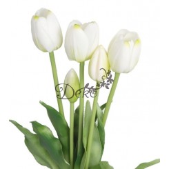 TULIPANY BUKIET TULIPANÓW GUMOWANE GUMOWE SILIKONOWE JAK ŻYWE