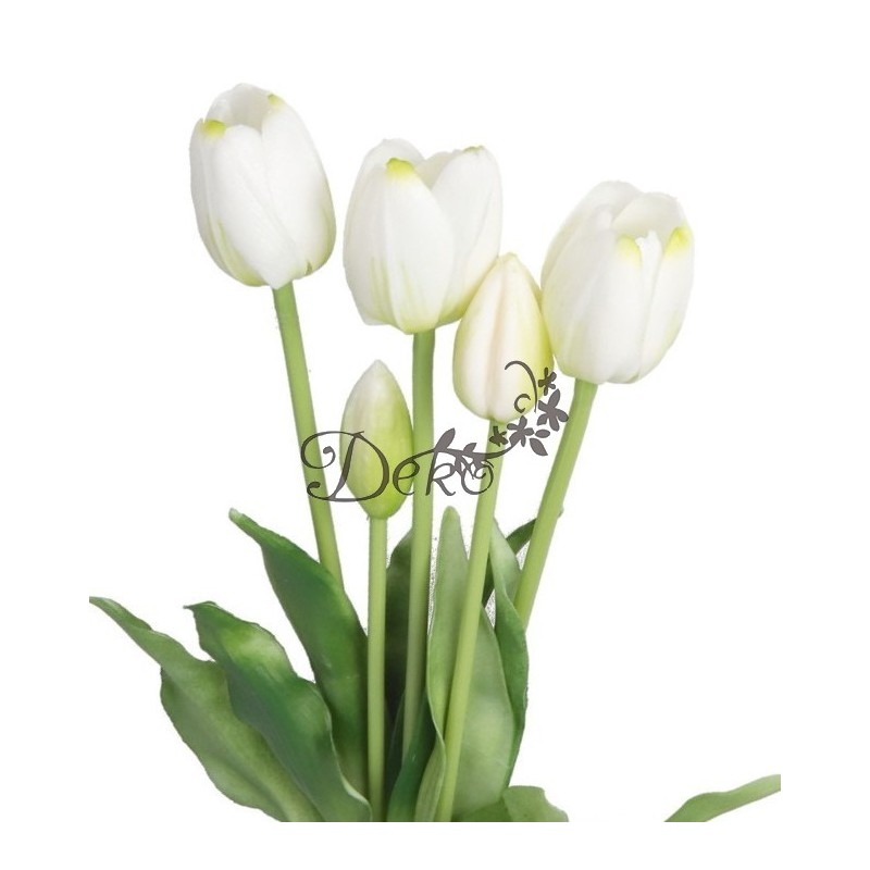 TULIPANY BUKIET TULIPANÓW GUMOWANE GUMOWE SILIKONOWE JAK ŻYWE