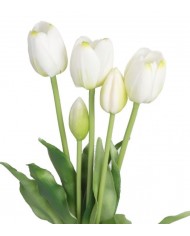 TULIPANY BUKIET TULIPANÓW GUMOWANE GUMOWE SILIKONOWE JAK ŻYWE