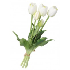 TULIPANY BUKIET TULIPANÓW GUMOWANE GUMOWE SILIKONOWE JAK ŻYWE