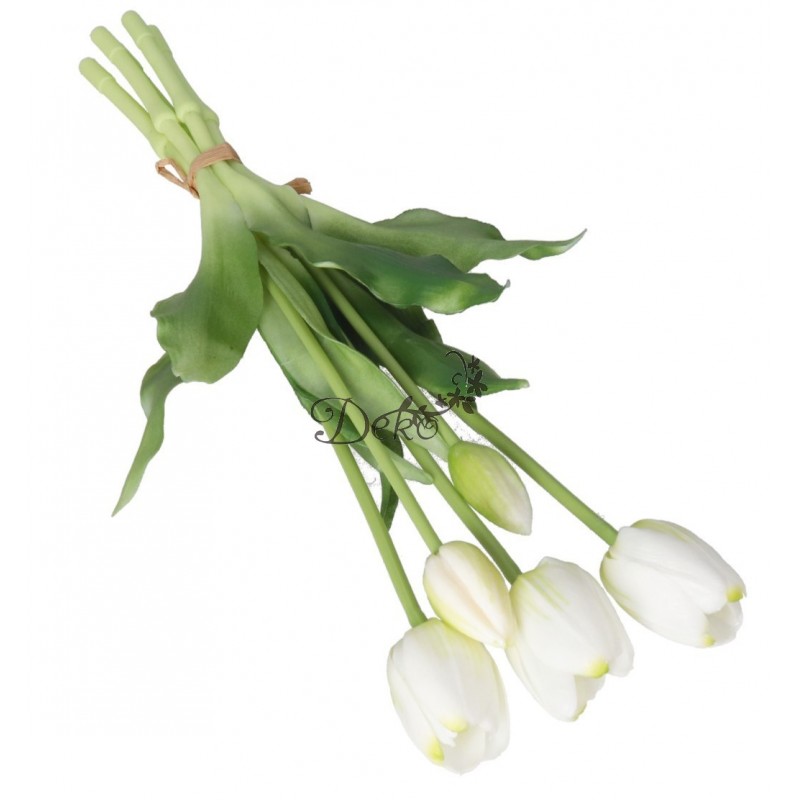 TULIPANY BUKIET TULIPANÓW GUMOWANE GUMOWE SILIKONOWE JAK ŻYWE