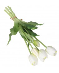 TULIPANY BUKIET TULIPANÓW GUMOWANE GUMOWE SILIKONOWE JAK ŻYWE