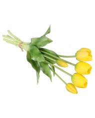 TULIPANY BUKIET TULIPANÓW GUMOWANE GUMOWE SILIKONOWE JAK ŻYWE