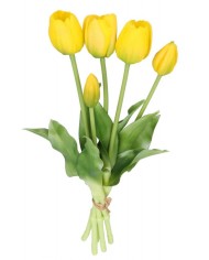 TULIPANY BUKIET TULIPANÓW GUMOWANE GUMOWE SILIKONOWE JAK ŻYWE